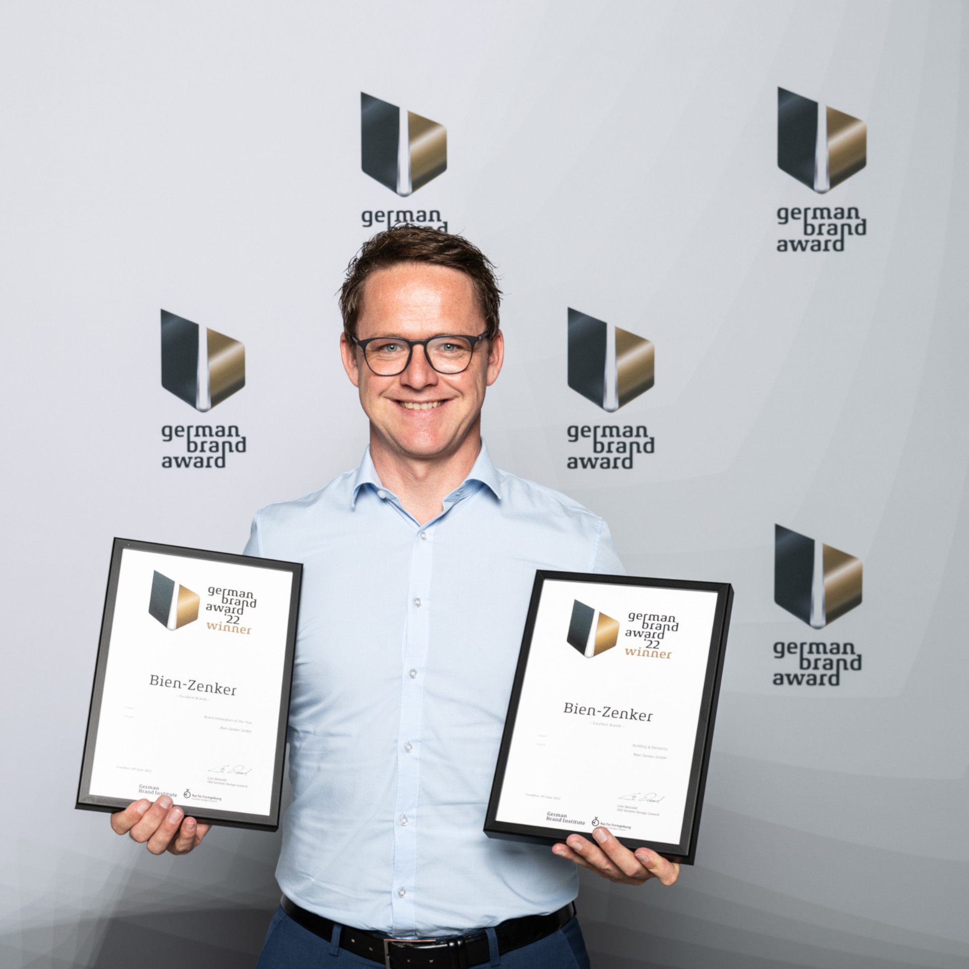 Doppelerfolg für Bien-Zenker beim German Brand Award