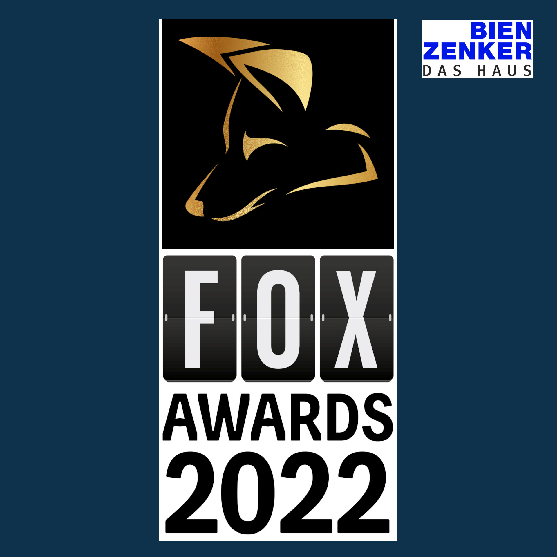 Freude bei Bien-Zenker über die FOX-Awards 2022 in Gold und Silber