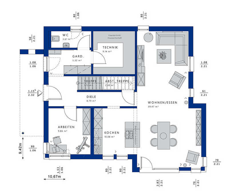 Bien-Zenker-Häuser-Einfamilienhaus-Evolution-162-V3-Grundriss-EG