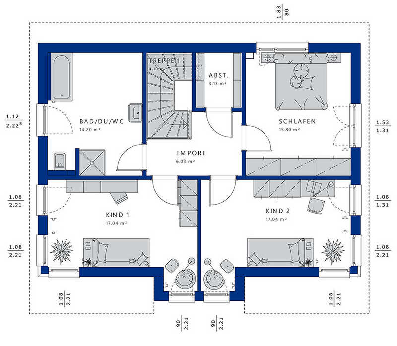 Bien-Zenker-Häuser-Einfamilienhaus-Evolution-148-V5-Grundriss-DG