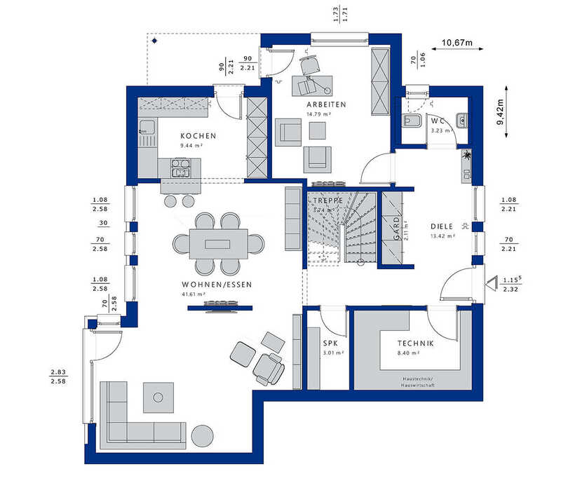 Bien-Zenker-Häuser-Einfamilienhaus-Evolution-163-V2-Grundriss-EG