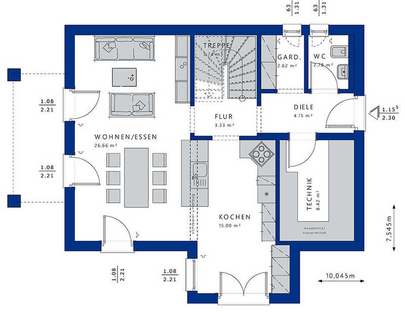 Bien-Zenker-Häuser-Einfamilienhaus-Evolution-122-V5-Grundriss-EG
