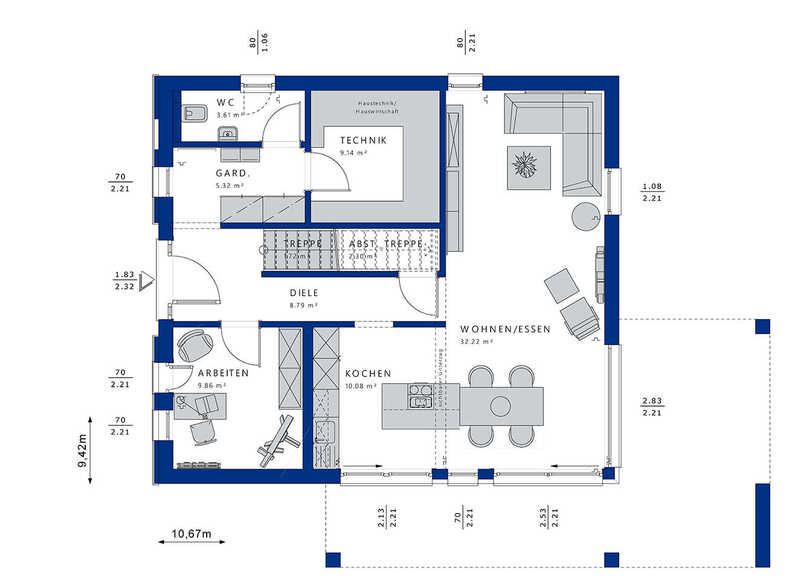 Bien-Zenker-Häuser-Einfamilienhaus-Evolution-162-V5-Grundriss-EG