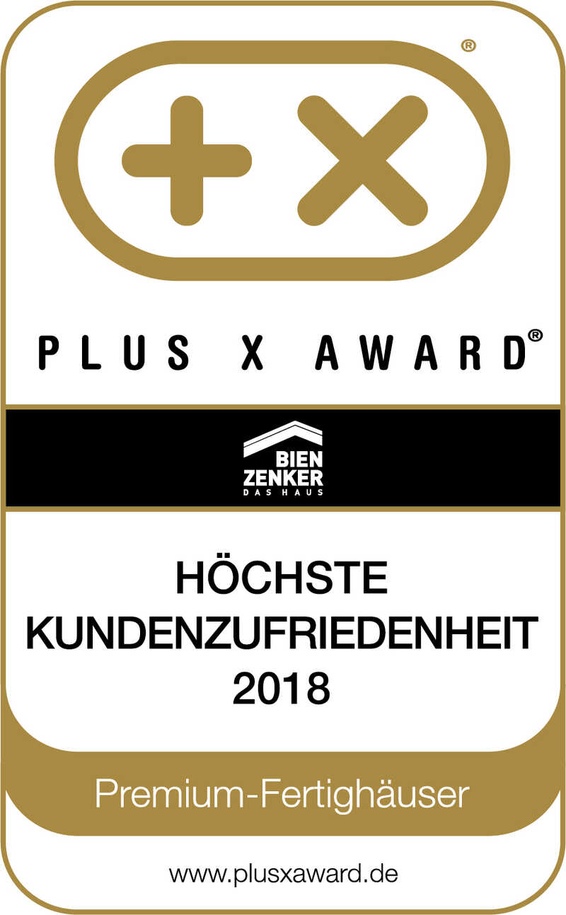 Plus-X-Award-Höchste-Kundenzufriedenheit-2018-Premium-Fertighäuser