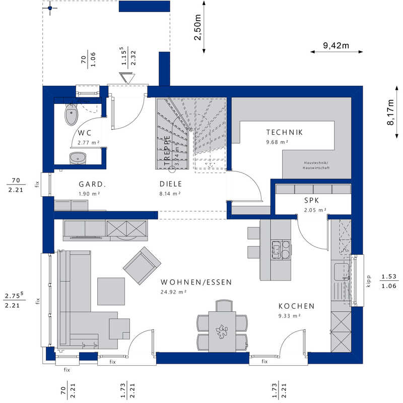 Bien-Zenker-Häuser-Einfamilienhaus-Edition-125-V4-Grundriss-EG