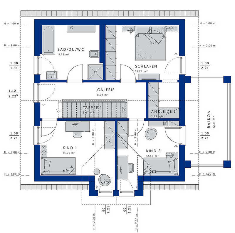 Bien-Zenker-Häuser-Einfamilienhaus-Evolution-136-V2-Grundriss-DG