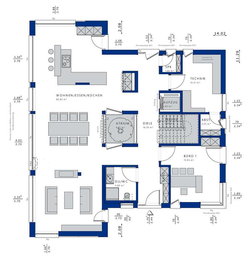 Bien-Zenker-Häuser-Einfamilienhaus-Concept-M-210-Musterhaus-Günzburg-Grundriss-EG