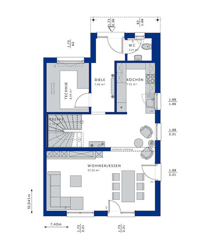 Bien-Zenker-Häuser-Doppelhaus-Celebration-122-V5-XL-Grundriss-EG