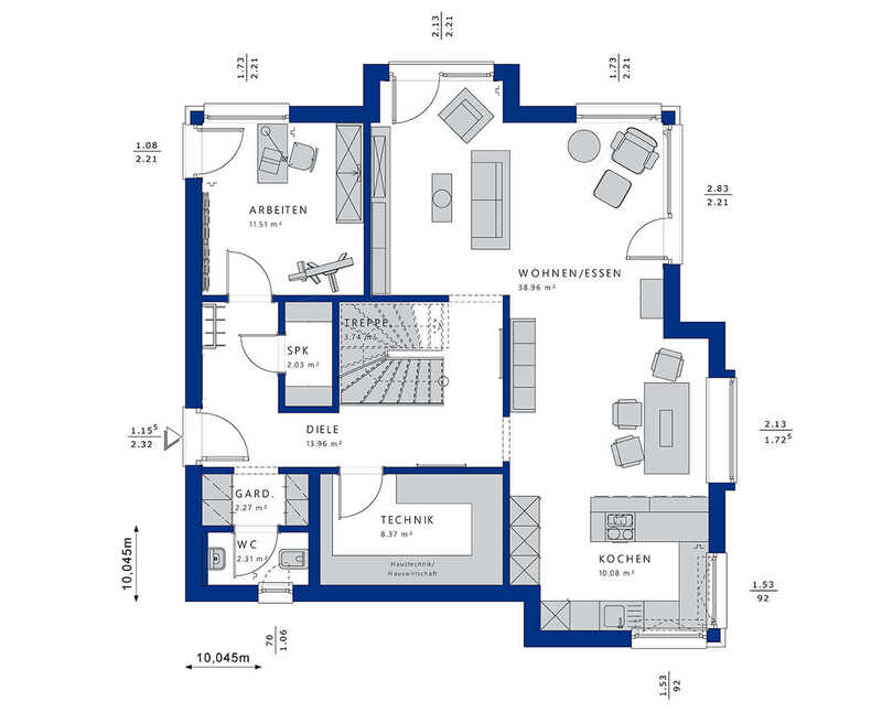 Bien-Zenker-Häuser-Einfamilienhaus-Evolution-161-V2-Grundriss-EG