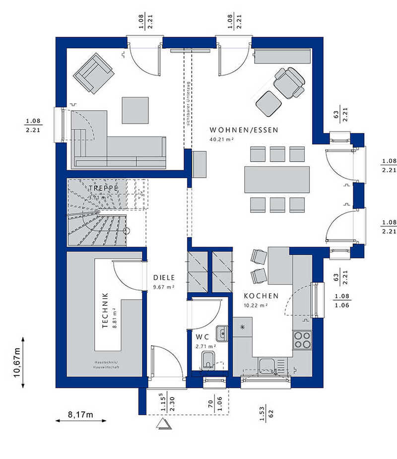 Bien-Zenker-Häuser-Einfamilienhaus-Evolution-139-V3-Grundriss-EG