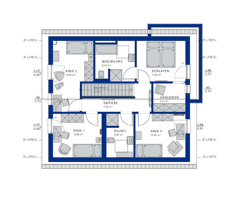 Bien-Zenker-Häuser-Einfamilienhaus-Evolution-162-V2-Grundriss-DG