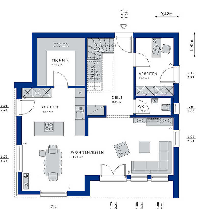 Bien-Zenker-Häuser-Einfamilienhaus-Evolution-143-V2-Grundriss-EG