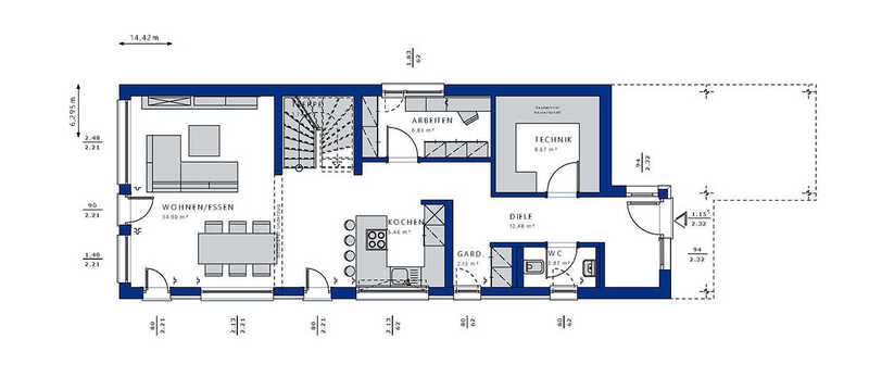 Bien-Zenker-Häuser-Einfamilienhaus-Balance-145-V3-Grundriss-EG