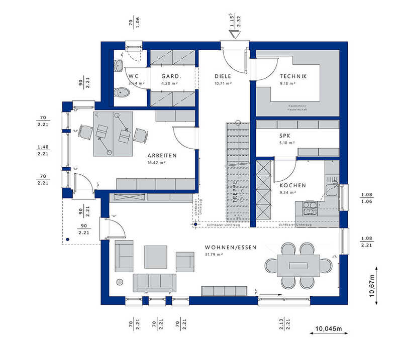 Bien-Zenker-Häuser-Einfamilienhaus-Evolution-177-V2-Grundriss-EG