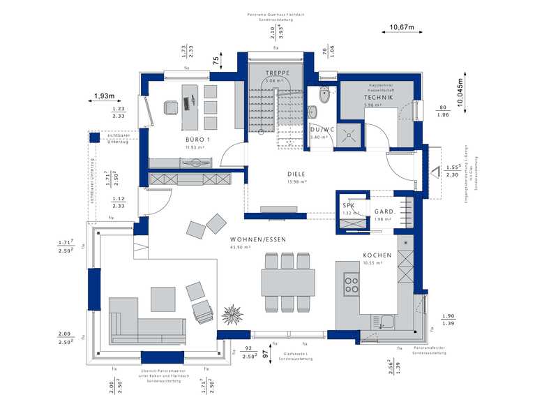 Bien-Zenker-Häuser-Einfamilienhaus-Concept-M-153-Musterhaus-Stuttgart-Grundriss-EG