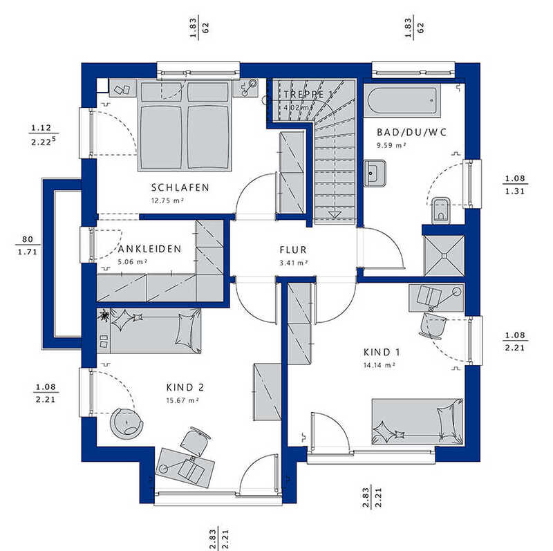 Bien-Zenker-Häuser-Einfamilienhaus-Evolution-124-V5-Grundriss-OG