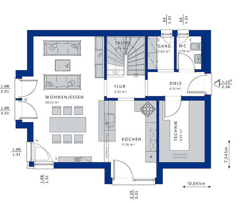 Bien-Zenker-Häuser-Einfamilienhaus-Evolution-122-V6-Grundriss-EG