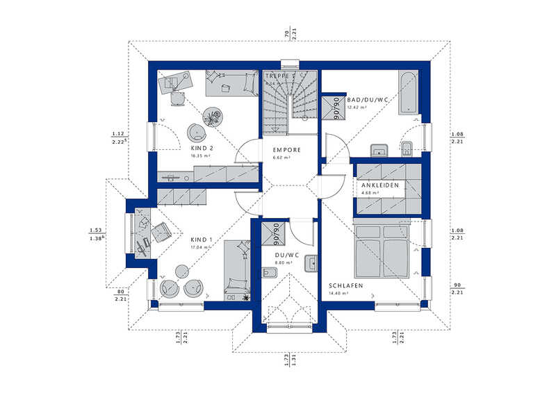 Bien-Zenker-Häuser-Einfamilienhaus-Evolution-165-V4-Grundriss-OG