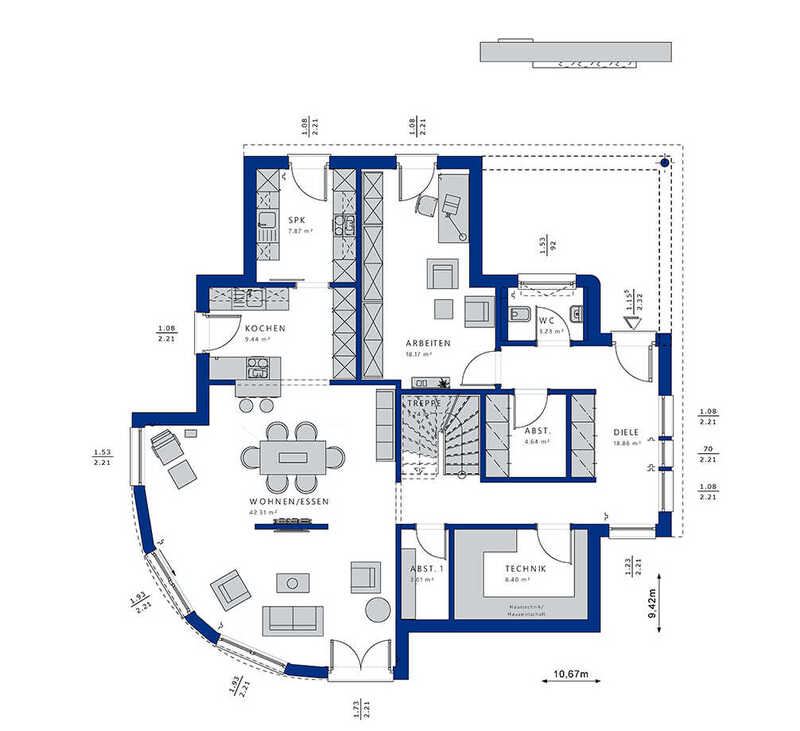 Bien-Zenker-Häuser-Einfamilienhaus-Evolution-163-V3-Grundriss-EG