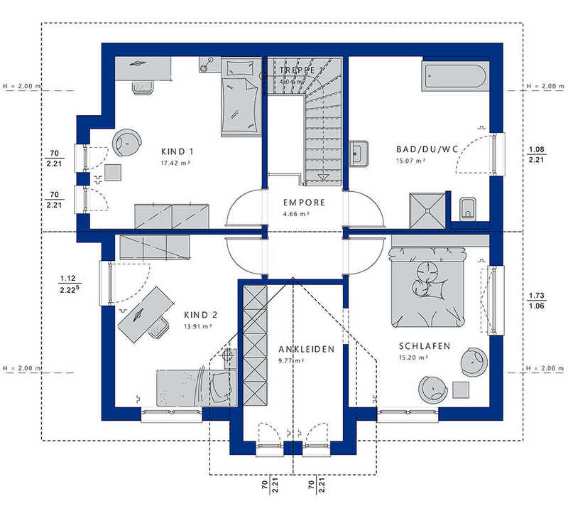 Bien-Zenker-Häuser-Einfamilienhaus-Evolution-152-V4-Grundriss-DG