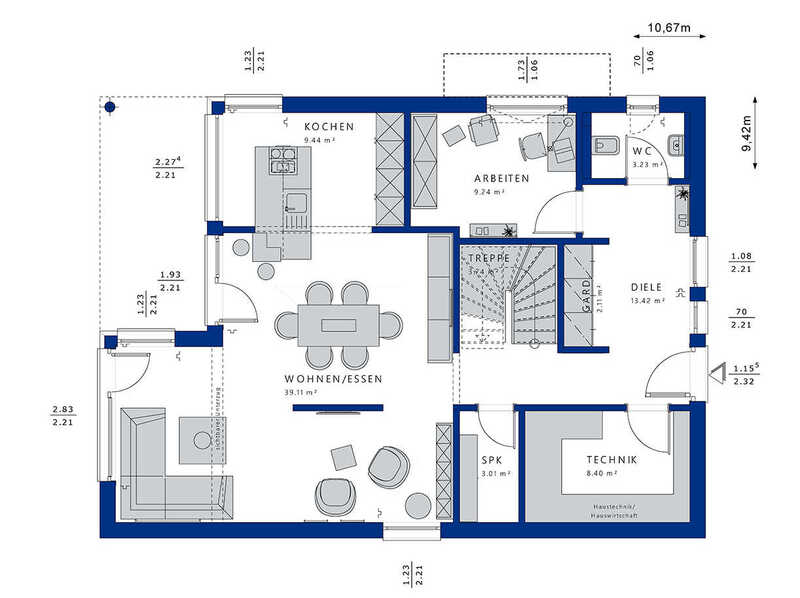 Bien-Zenker-Häuser-Einfamilienhaus-Evolution-163-V5-Grundriss-EG