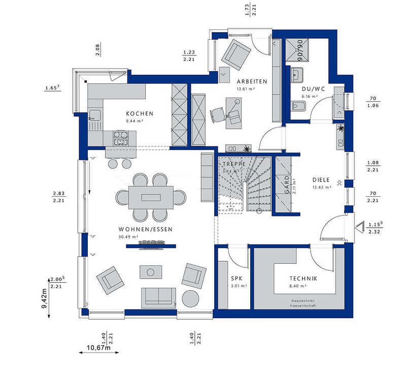 Bien-Zenker-Häuser-Einfamilienhaus-Evolution-163-V4-Grundriss-EG