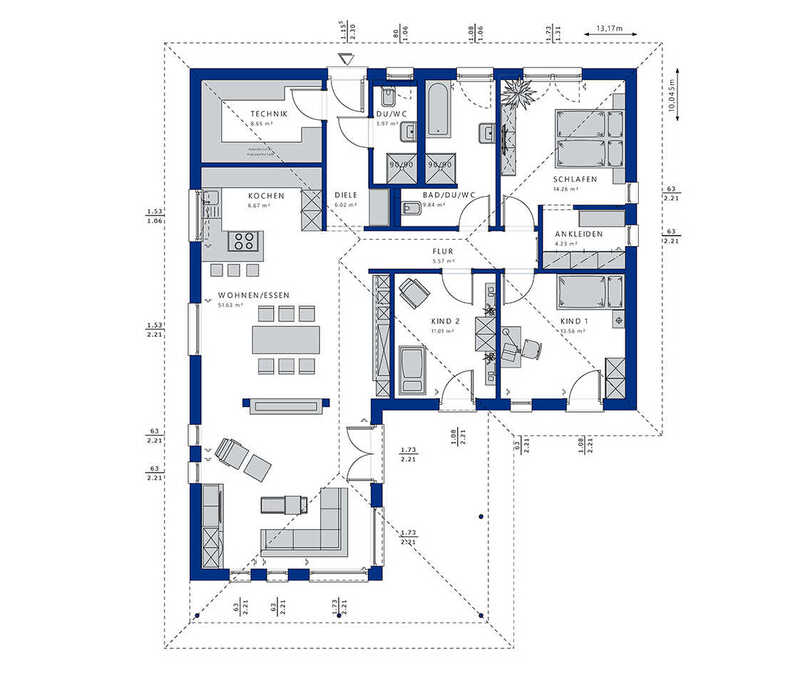 Bien-Zenker-Häuser-Bungalow-Ambience-110-V3-Grundriss-EG