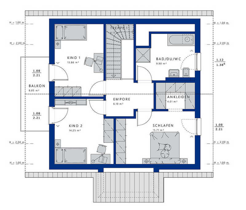 Bien-Zenker-Häuser-Einfamilienhaus-Evolution-143-V3-Grundriss-DG