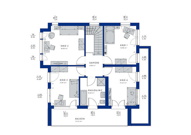 Bien-Zenker-Häuser-Einfamilienhaus-Evolution-152-V7-Grundriss-OG