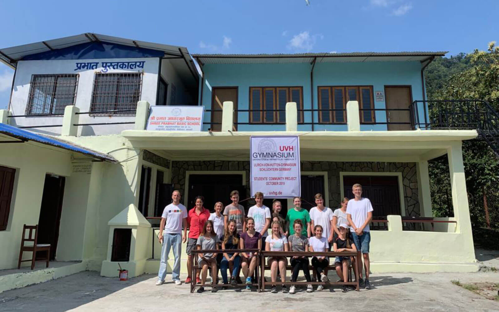 Hilfsprojekt Schlüchterner Schüler in Nepal