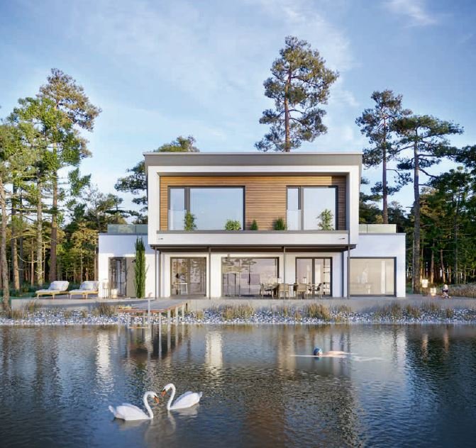 Traumhaftes Concept-M 180 Haus weitläufige Räume mit Loft-Feeling frei planbar